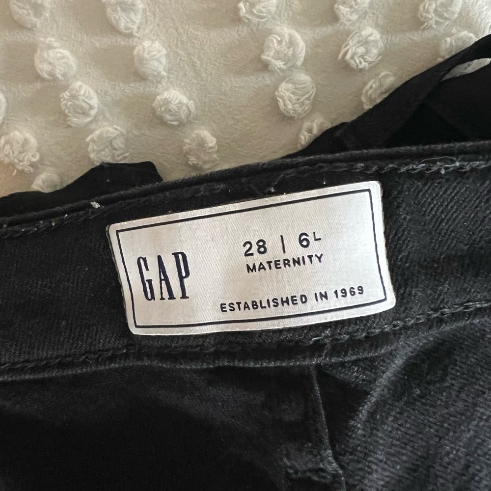 Gap Maternity Black (slim fit jeans) 28/6L